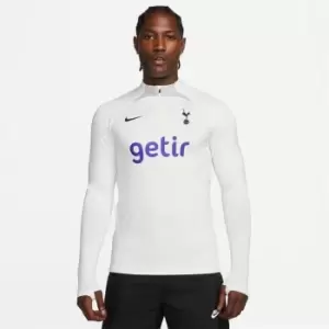 Image of Nike Tottenham Hotspur Dri-FIT Knit Soccer Drill Top 2022/2023 Mens - Beige