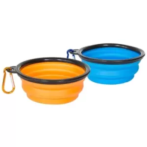 Image of Trespaws Sippy Collapsible Dog Bowl Assorted
