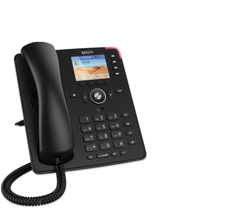 Image of Snom D713 IP phone Black TFT