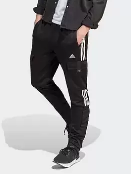 Image of adidas Tiro Cargo Pocket Pants - Black/White Size M Men