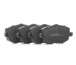 Image of RIDEX Brake pad set Front Axle 402B0537 Brake pads,Brake pad set, disc brake LANCIA,YPSILON (843)