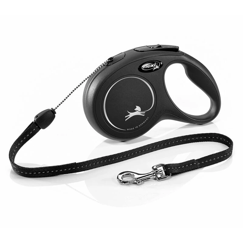 Image of Flexi New Classic Cord S Black 8M 1-12Kg