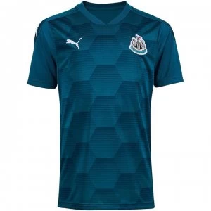 Image of Puma Newcaslte United Home Goalkeeper Shirt 2020 2021 Junior - Deep Lagoon