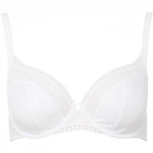 Image of Maison Lejaby Cotonne-Moi Full Cup Bra - White