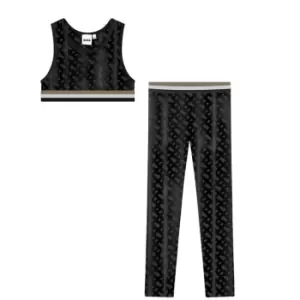 Image of Boss Bra Legging Set - Black