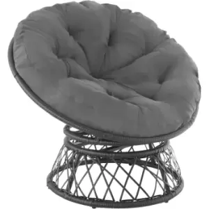 Image of Gargano Rattan Chair - black