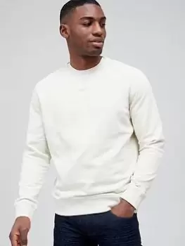 Image of BOSS Westart Sweatshirt - Light Beige, Light Beige, Size L, Men