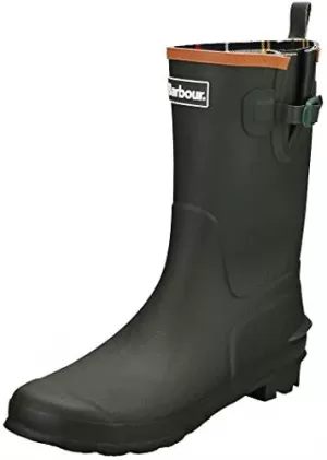 Image of Barbour Kids Wellington Boots - Olive Size 13 Younger