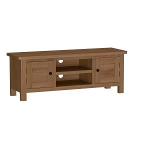 Image of Rosewell Natural Oak Large TV Unit