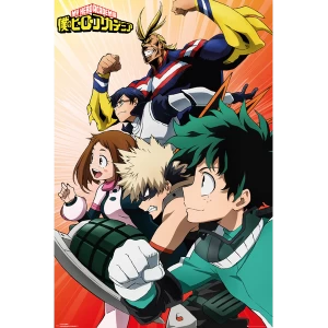 Image of My Hero Academia Heroes Maxi Poster