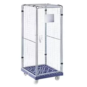 Image of Pilsl Protect Roll Container, Height 1800 mm, Gentian Blue