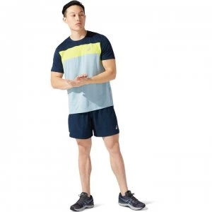 Image of Asics Race Running T-Shirt - Smoke Blue