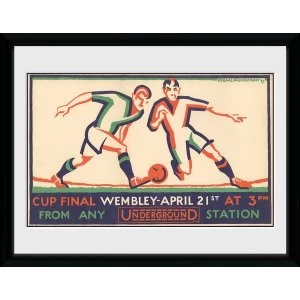 Image of Transport For London Wembley 12" x 16" Framed Collector Print
