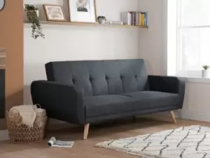 Image of Birlea Farrow Large Grey Fabric Sofa Bed