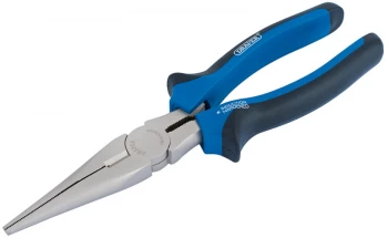 Image of Draper 200mm Soft Grip Long Nose Pliers 44143