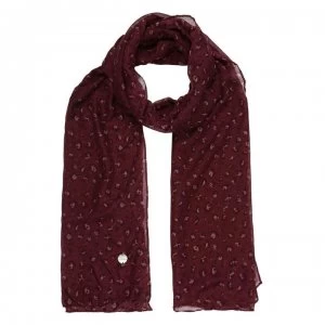 Image of Regatta Peggie III Lightweight Scarf - DpBurganLeop