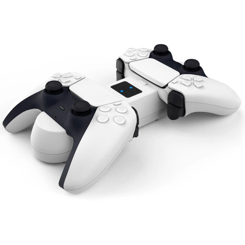 Image of Subsonic Dual Charging Station for PS5 Controllers White unisex One Size