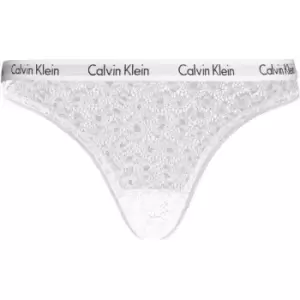 Image of Calvin Klein Caros Lace Bikini Briefs - White