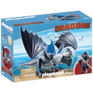 Image of Playmobil How to Train Your Dragon: Drago with Shield Dragon (9248)
