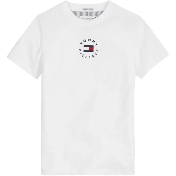 Image of Tommy Hilfiger Heritage T Shirt - White YBR