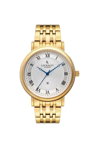 Image of Locksley London Stainless Steel Classic Analogue Quartz Watch - Lb136040 Silver