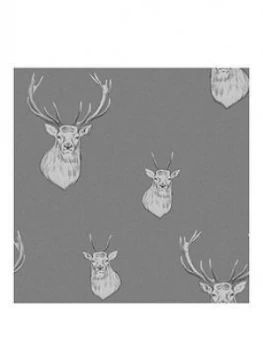 Image of Catherine Lansfield Stag Wallpaper