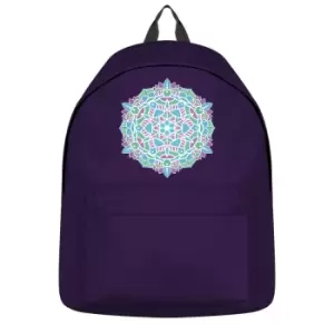 Image of Grindstore Mandala Backpack (One Size) (Purple)