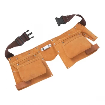 Image of Double Leather Tool Pouch - Regular