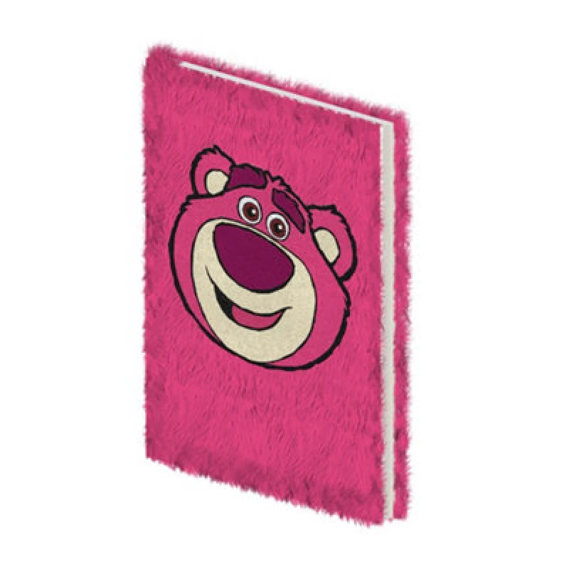 Image of Disney Stop Your Worrying Lotso Plush A5 Notebook in Pink Pink One Size Unisex 5063750916941
