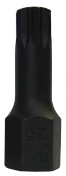 Image of Sykes-Pickavant 03662800 Duo Drive Spline Socket M18 X75 Impact Quality 12 Pt