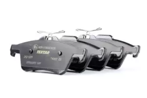 Image of TEXTAR Brake pad set FORD,MAZDA,VOLVO 2521201 1683374,1765765,1805813 1809458,1820122,2039739,2271380,5134101,AV612M008AA,AV612M008AB,AV612M008BA