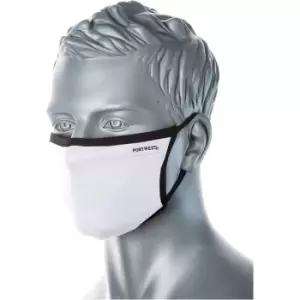 Image of Portwest 3 Ply Fabric Face Mask Pack of 25