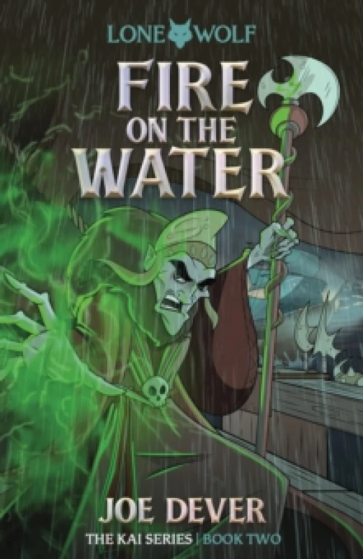 Image of Fire on the Water (Junior Edition) : Lone Wolf #2 Paperback / softback