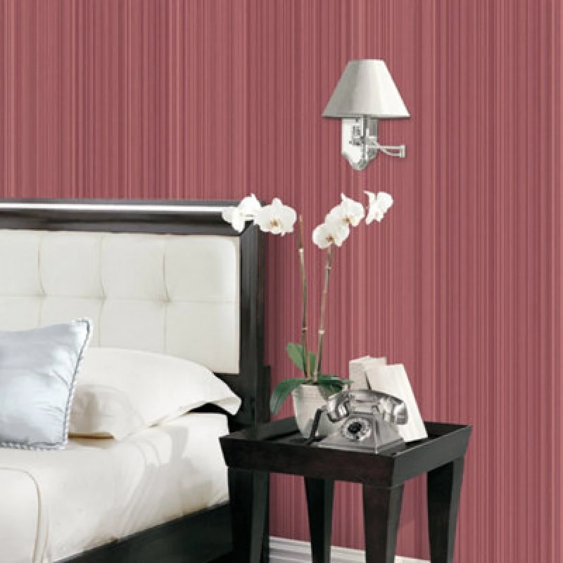 Image of Galerie Natural Fx Red Strea Embossed Wallpaper