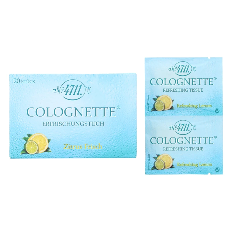 Image of 4711 Colognette Refreshing Lemon Tissues 20pcs