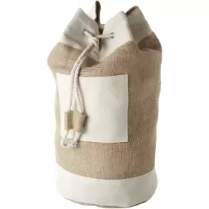 Image of Bullet Goa Jute Sailor Bag (36.5 x 46 x 18.5cm) (Natural)