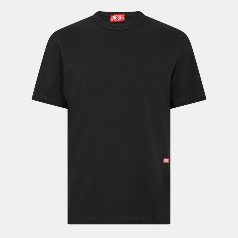 Image of Diesel Mens Crew Neck T-Shirt 9XX male M