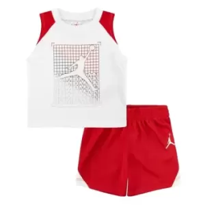 Image of Air Jordan BoF Tank Set Bb99 - Red