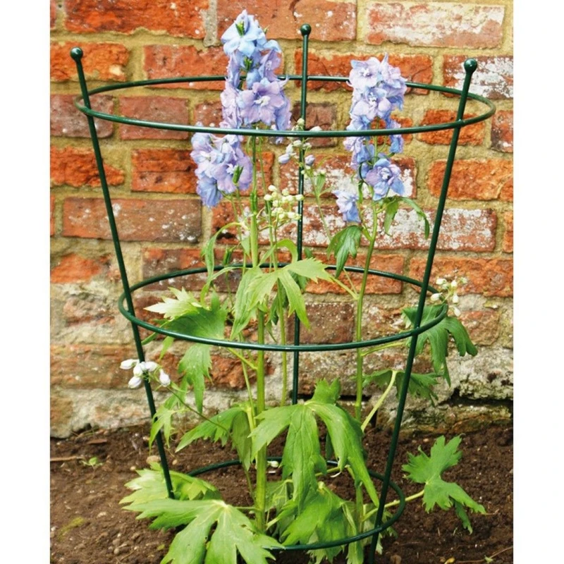 Image of Poppy Forge Large Peony Support (Pack of 2) - Steel - BM/RtR in Green Green Unisex