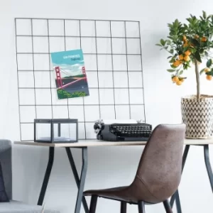 Image of San Francisco 2 Multicolor Decorative Metal Wall Accessory