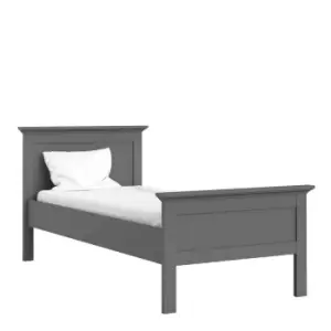 Image of Paris Single Bed, Grey