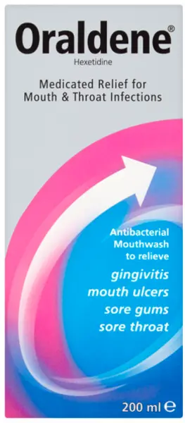 Image of Oraldene Medicated Relief Mouthwash 200ml