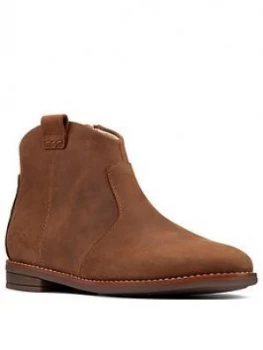 Image of Clarks Drew North Kid Ankle Boot