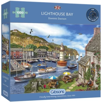 Image of Gibsons - Lighthouse Bay Jigsaw Puzzle - 1000 Pieces