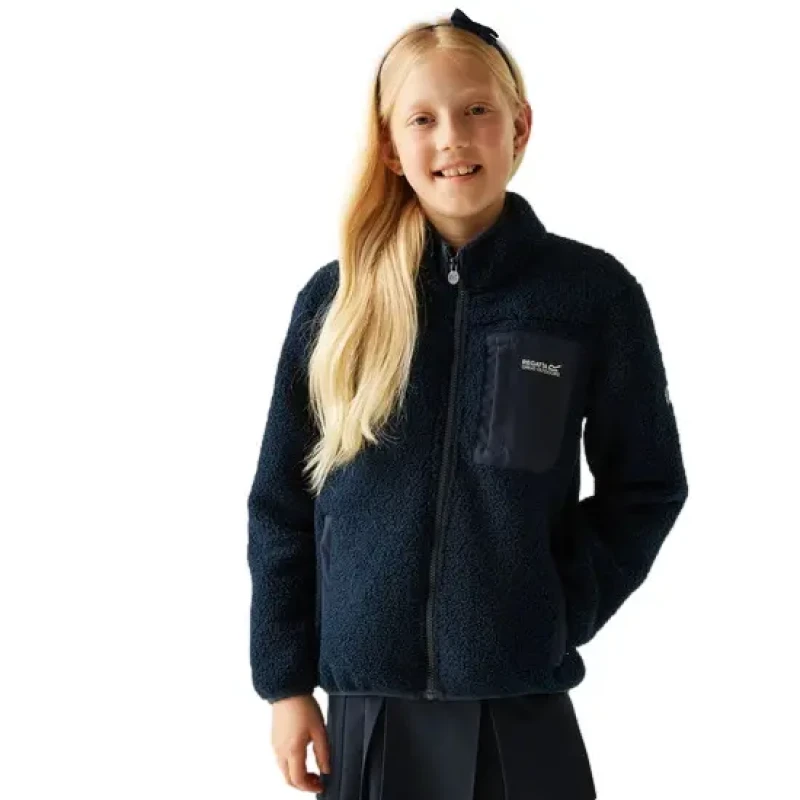 Image of Children's full-zip fleece Regatta Frankie Warm Bleu Unisex 13 ans