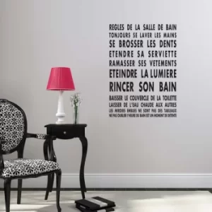 Image of YS-06 Black Decorative Wall Sticker