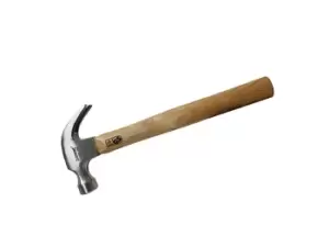 Image of Silverline HA05B Hardwood Claw Hammer 16oz (454g)
