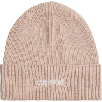 Image of Calvin Klein Essential Beanie Ladies - Desert Rose TBP