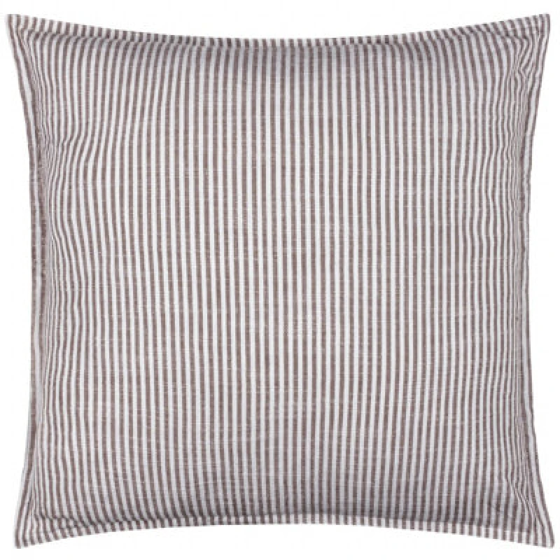 Image of Yard Truro Striped 100% Cotton Polyester Filled Cushion