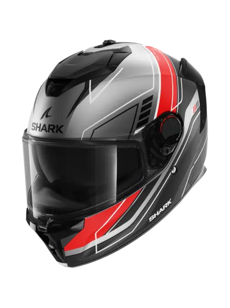 Image of Shark Spartan GT Pro Toryan Mat Anthracite Red Black ARK Full Face Helmet S